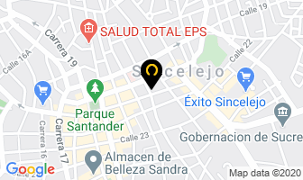 Mapa de Con Estilo en Sincelejo