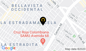 Mapa de Con Etiqueta en Bogotá D.C