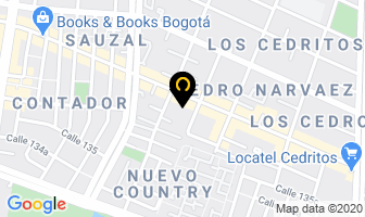 Mapa de Con Gusto Colombiano en Bogotá D.C