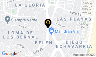 Mapa de Con Mis Manos en Medellín