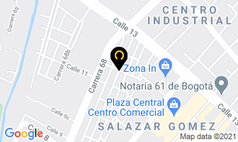 Mapa de Con Sabor Y Picante en Bogotá D.C