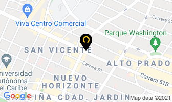 Mapa de Con Tu Personal Ltda. en Barranquilla