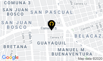 Mapa de Conaires en Cali