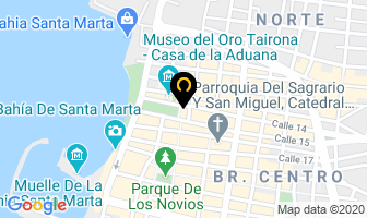 Mapa de Conaltex S.a. en Santa Marta