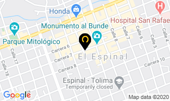 Mapa de Concentración La Salle en Espinal
