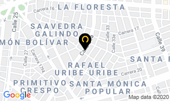 Mapa de Concentrados Del Valle en Cali