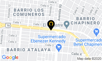 Mapa de Concentrados Villa Nueva en Cúcuta