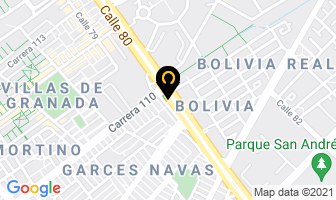 Mapa de Concercurity en Bogotá D.C