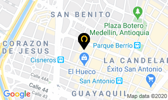 Mapa de Conchonería Oriente en Medellín