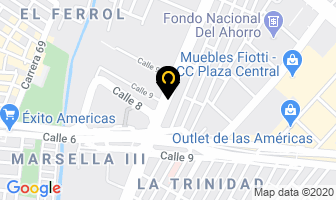 Mapa de Conchones Ronkador en Bogotá D.C