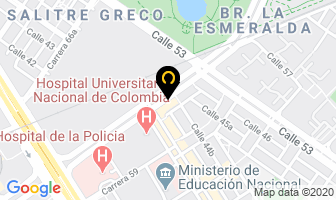 Mapa de Conciliando en Bogotá D.C