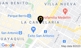 Mapa de Concolor Ltda. en Medellín