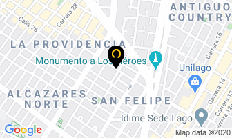 Mapa de Concretarte Sas en Bogotá D.C