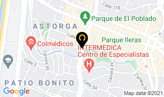 Mapa de Concreto Seco en Medellín