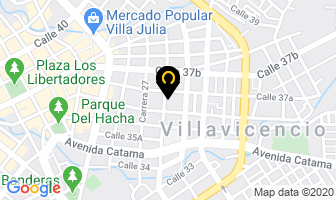 Mapa de Condiplastic en Villavicencio