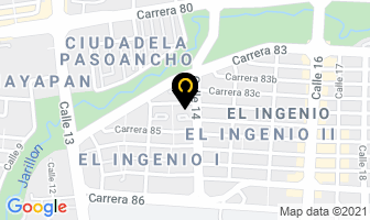 Mapa de Condominio Cañveral en Cali