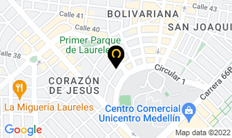 Mapa de Conducar S.a.s en Medellín