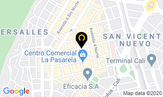 Mapa de Conex Global S.a. en Cali