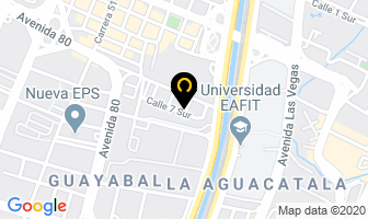 Mapa de Conex Juridica en Medellín