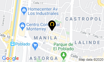 Mapa de Conexion Tour en Medellín