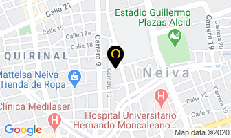 Mapa de Confecciones Angelito en Neiva