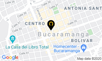 Mapa de Confecciones Arte en Bucaramanga