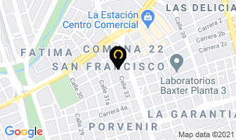 Mapa de Confecciones Carito en Cali