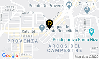 Mapa de Confecciones Caruso en Bucaramanga