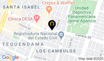 Mapa de Confecciones Cheaper's en Cali