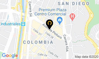 Mapa de Confecciones Ciaj en Medellín