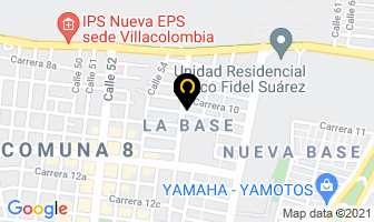 Mapa de Confecciones Colors Dress en Cali