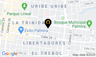Mapa de Confecciones Con Estilo en Palmira