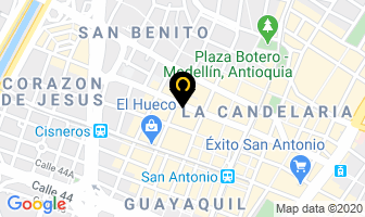 Mapa de Confecciones Corositos en Medellín