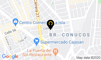 Mapa de Confecciones Diseños Dorial en Bucaramanga