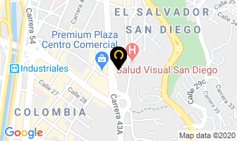 Mapa de Confecciones Diyons en Medellín