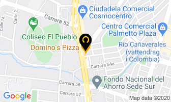Mapa de Confecciones El Brillante en Cali