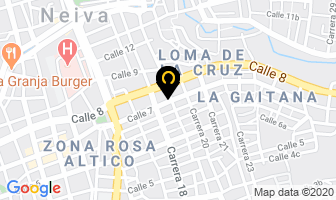 Mapa de Confecciones Felimar en Neiva
