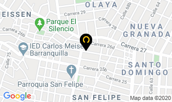 Mapa de Confecciones Jacqueline en Barranquilla