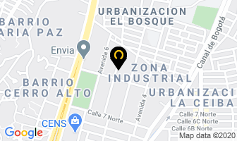 Mapa de Confecciones Johan's en Cúcuta