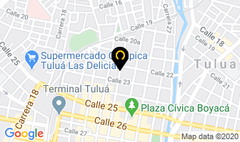 Mapa de Confecciones Johanna en Tulua