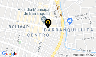 Mapa de Confecciones Lubato's en Barranquilla