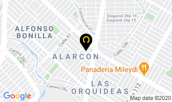 Mapa de Confecciones Luis Jhoan en Cali