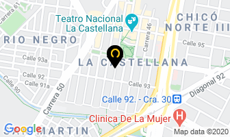 Mapa de Confecciones M Y B Ltda en Bogotá D.C