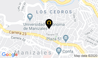 Mapa de Confecciones Mayes en Manizales