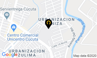 Mapa de Confecciones Mi Mascota Bella en Cúcuta
