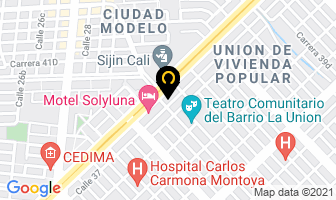Mapa de Confecciones N Y M en Cali