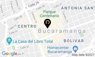 Mapa de Confecciones Noglass en Bucaramanga