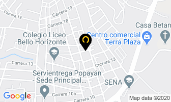 Mapa de Confecciones Nohemy Sport en Popayán