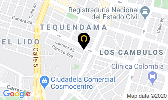 Mapa de Confecciones Pijao en Cali