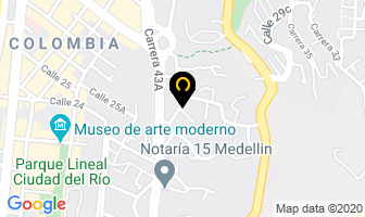 Mapa de Confecciones Semapa Ltda. en Medellín